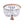Load image into Gallery viewer, Thehouselights-Wood Beaded Flush Mount Ceiling Light in a Rope Knot Design-Flush Mount--
